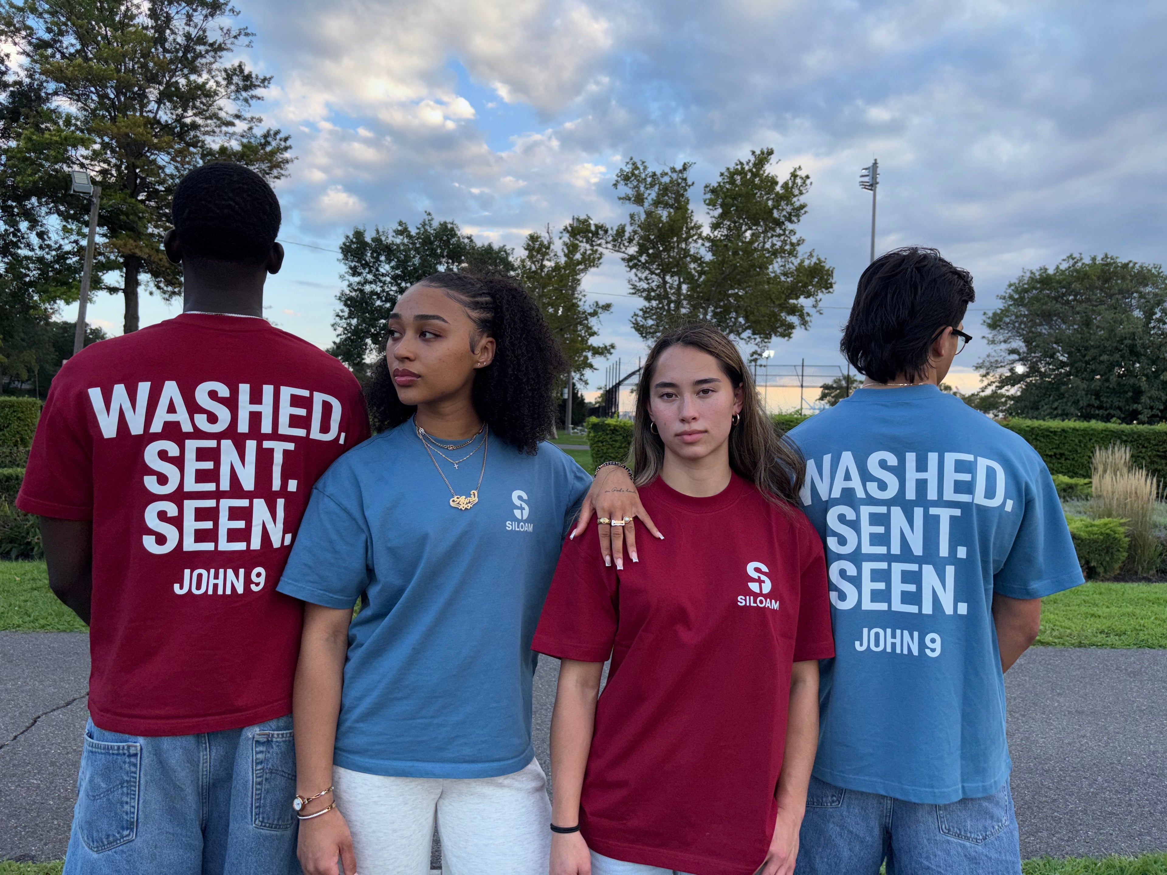 Washed. Sent. Seen. – John 9 Siloam Tee